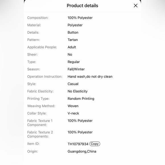 Retro Formal
Attire Checkered Suit - Vest & Wide-Leg Pants 2pcs - Picture 7 of 7